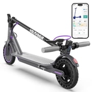 VOLTVOGUE VT-5 Adult Folding Electric Scooter, 350W Motor Up to 19MPH, 15 Miles Range, 8.5 Solid Tire, APP-Controlled, Lightweight Portable Commuter E Scooter for Adults