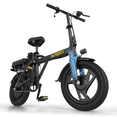 thumbnail image 1 of VOLTVOGUE VV-14 Adult Electric Bike, 14" Fat Tire Ebike, 500W Motor, 48V 9Ah 432Wh Battery, Speeds Up to 20 MPH, Class 2 electric Bicycle, UL 2849 Certified, Recommended Age 16+, 1 of 8