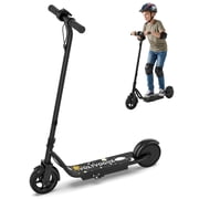 VOLTVOGUE VV-4 Foldable Electric Scooter, 250W Motor E Scooter with 6.5 inch Solid Tires, 9 MPH Max Speed, 10 Miles Long Range, 111Wh Battery Portable Kick Scooter for Adults and Kids