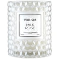 thumbnail image 1 of VOLUSPA MILK ROSE CLOCHE CANDLE 8.5 OZ, 1 of 3