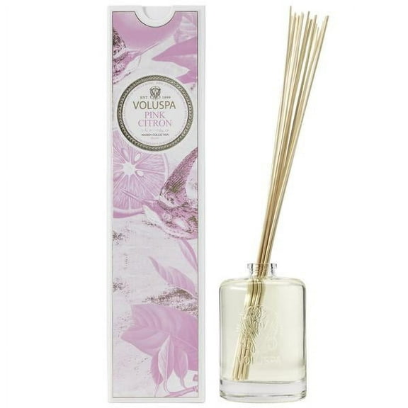 VOLUSPA PINK CITRON REED DIFFUSER