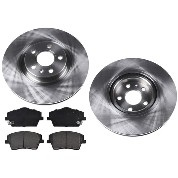 VOLVO for XC40 T4 T5 2019-2022 322MM Vented Brake Rotors & Ceramic Pads MAC Premium Service Kit