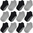 thumbnail image 1 of VOMARHUG Baby Non Slip Grip Ankle Socks with Anti Skid Grippers Boys Girls Low Cut for Infants Toddlers Kids, 1 of 6