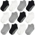 thumbnail image 1 of VOMARHUG Baby Non Slip Grip Ankle Socks with Anti Skid Grippers Boys Girls Low Cut for Infants Toddlers Kids, 1 of 6