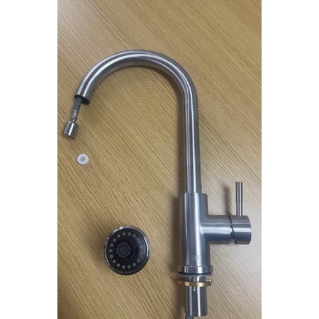 VOMI High Arc Stainless Steel Kitchen Faucet