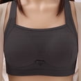 thumbnail image 1 of VONCOS Wire Free Bra for Women Plus Size Full Coverage Supportive Wireless T Shirt Bra Comfort Bra Black Wide Strap L-4XL,Size 2XL, 1 of 8