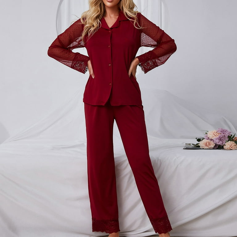 Casual Solid Lace Patchwork V Neck Long Sleeve Two Pieces Casual Solid Lace Patchwork V Neck Long Sleeve Two Pieces