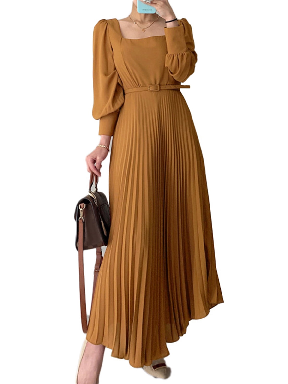chinese dress ladies Plus Size 5XL Vonda Women Fashion Shirt Dress 2024 Summer Short Sleeve Casual Midi Sundress Elegant Loose Stripe Vestidos Belted
