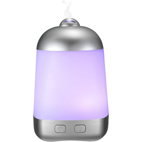 VONGEM  Essential Oil Diffuser,Healthful Mist Therapy, Aromatherapy Diffuser with 7 Colors Light, Ultrasonic Mist Humidifier for Home Bedroom