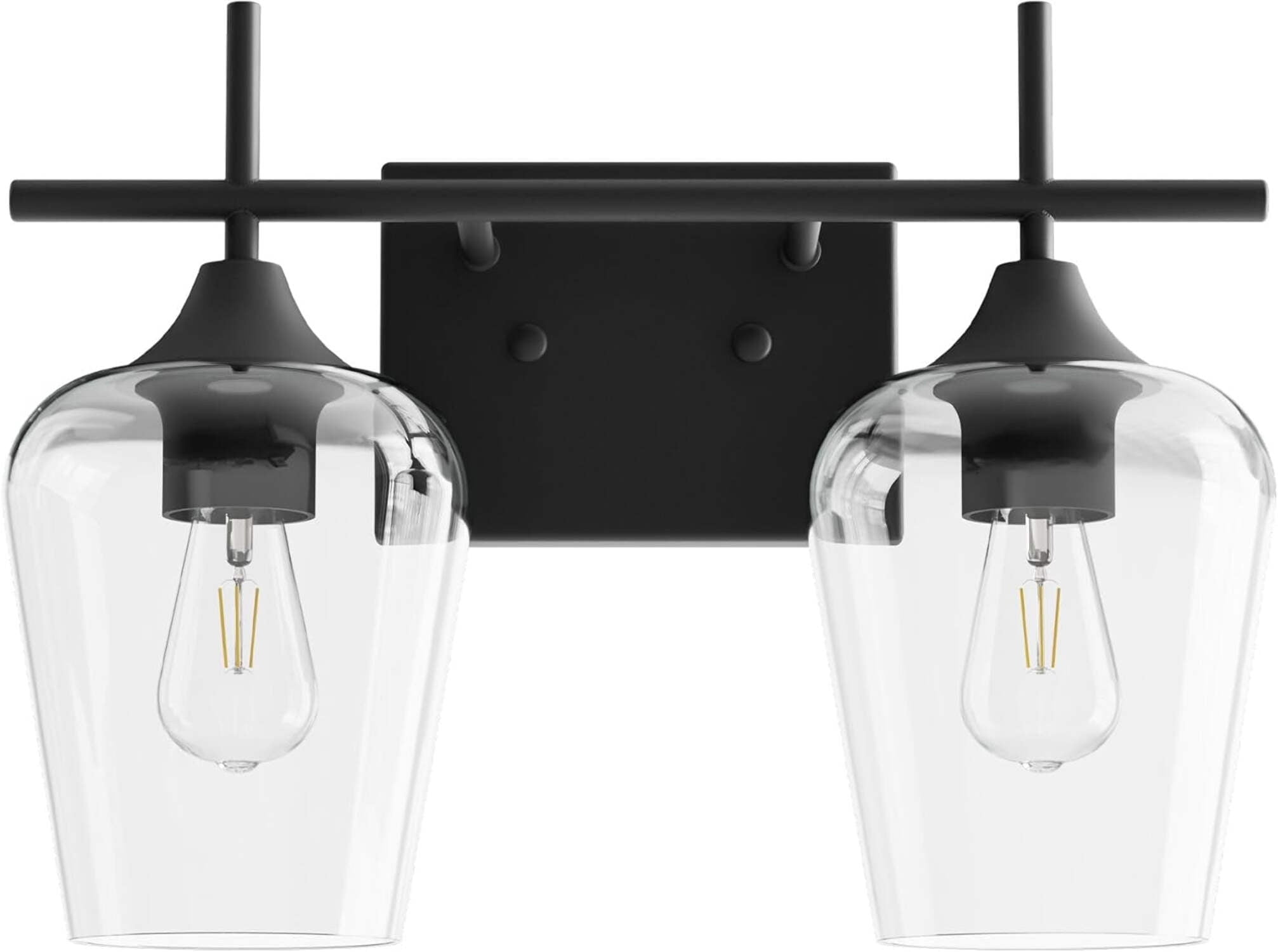 VONLUCE Bathroom Vanity Light, 2 Light Bathroom Light Fixture over ...