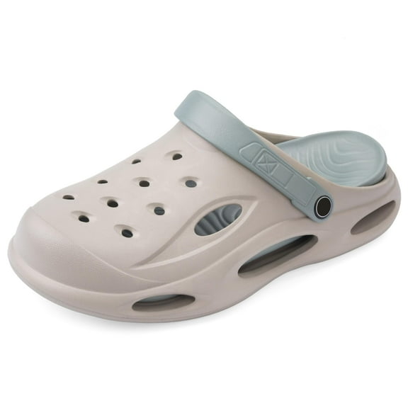 VONMAY Men's Clogs Removable Thick Insoles EVA Clog Non-slip Sandals Lghtweight Outdoor Beach Slippers