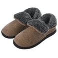 thumbnail image 1 of VONMAY Men's Fuzzy Slippers Boots Memory Foam Booties Comfy House Shoes Indoor Outdoor, 1 of 6
