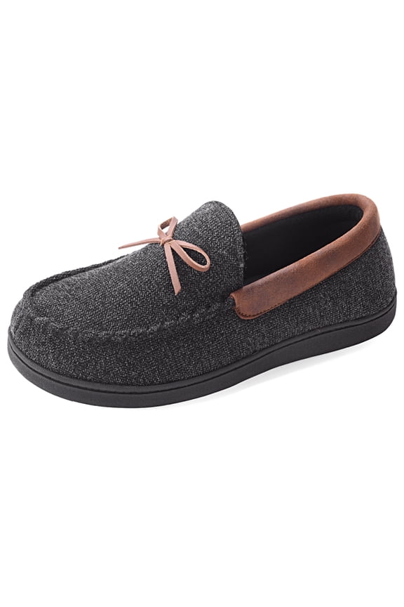 Men's Moccasins Slippers Cozy House Shoes Loafer Memory Foam Indoor Outdoor