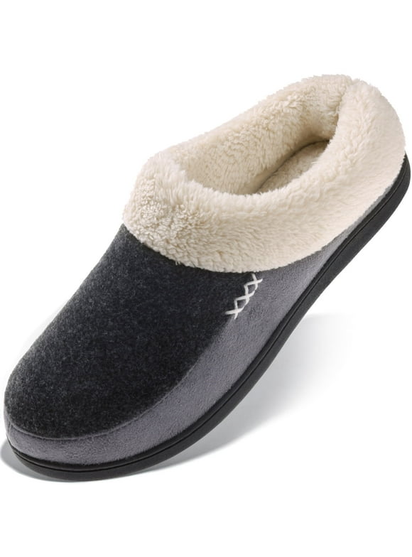 Men's Slippers Comfort Slip On Indoor Outdoor House Shoes