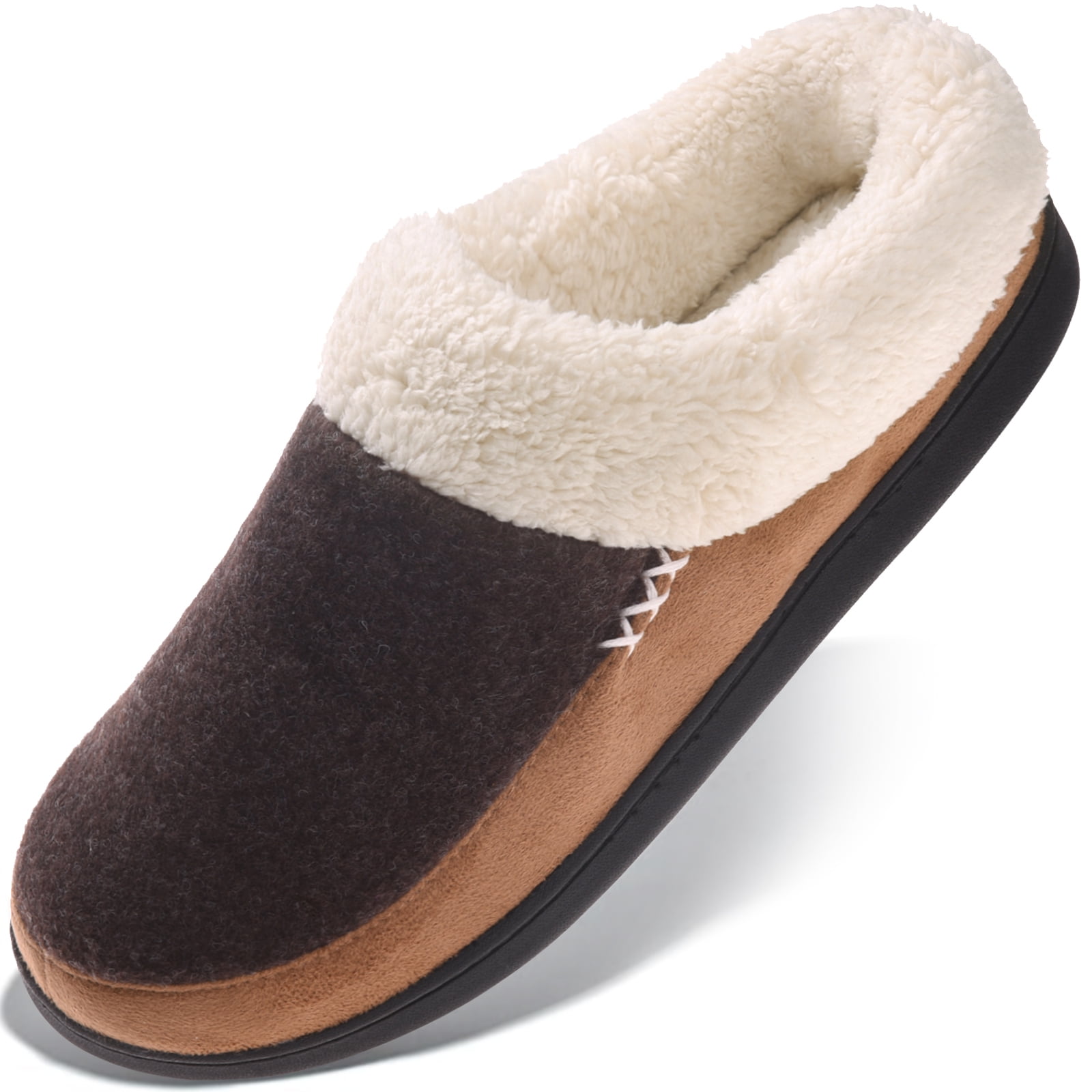 VONMAY Men's Slippers Comfort Slip On Indoor Outdoor House Shoes ...