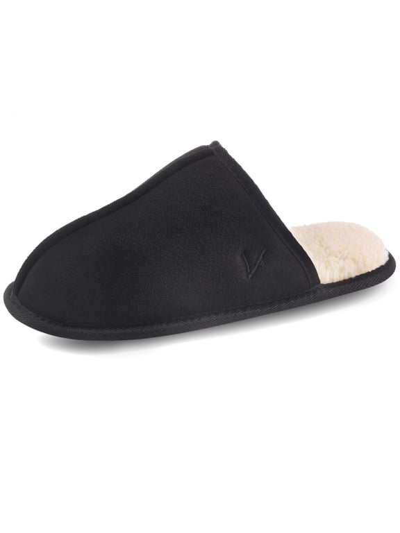 Men's Slippers Cozy Scuff Slippers Comfort House Shoes Memory Foam Slip on