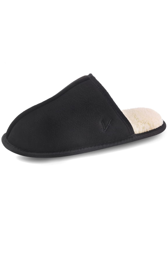 Men's Slippers Cozy Scuff Slippers Comfort House Shoes Memory Foam Slip on