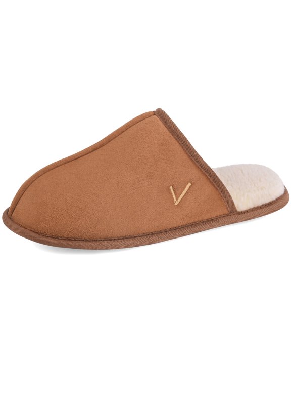 Men's Slippers Cozy Scuff Slippers Comfort House Shoes Memory Foam Slip on