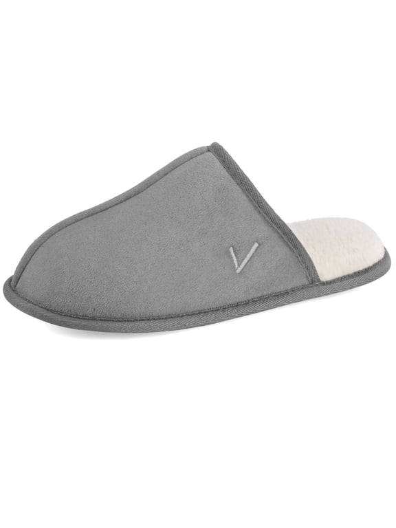 Men's Slippers Cozy Scuff Slippers Comfort House Shoes Memory Foam Slip on