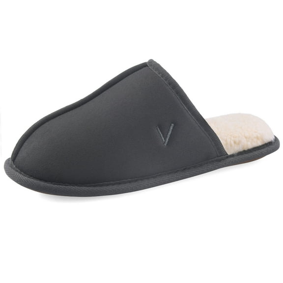 VONMAY Men's Slippers Cozy Scuff Slippers Comfort House Shoes Memory Foam Slip on