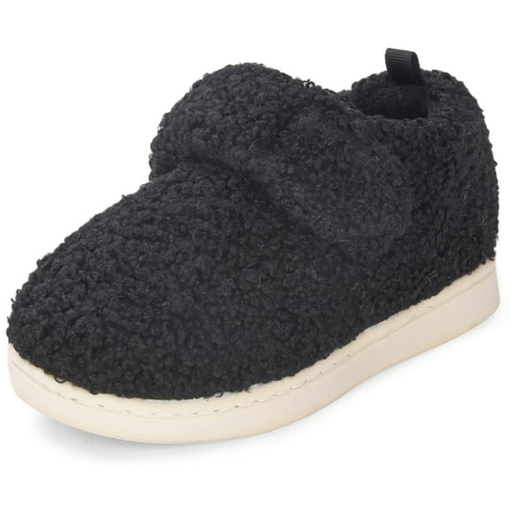 VONMAY Toddler Slippers Non-Slip Velcro House Shoes