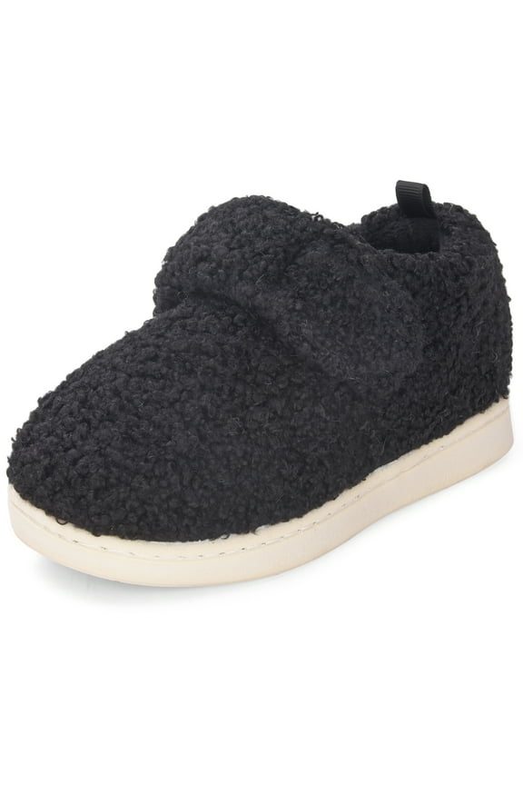 Toddler Slippers Non-Slip Velcro House Shoes