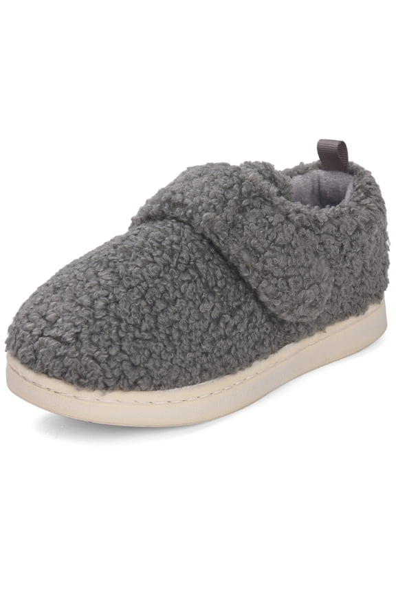 Toddler Slippers Non-Slip Velcro House Shoes
