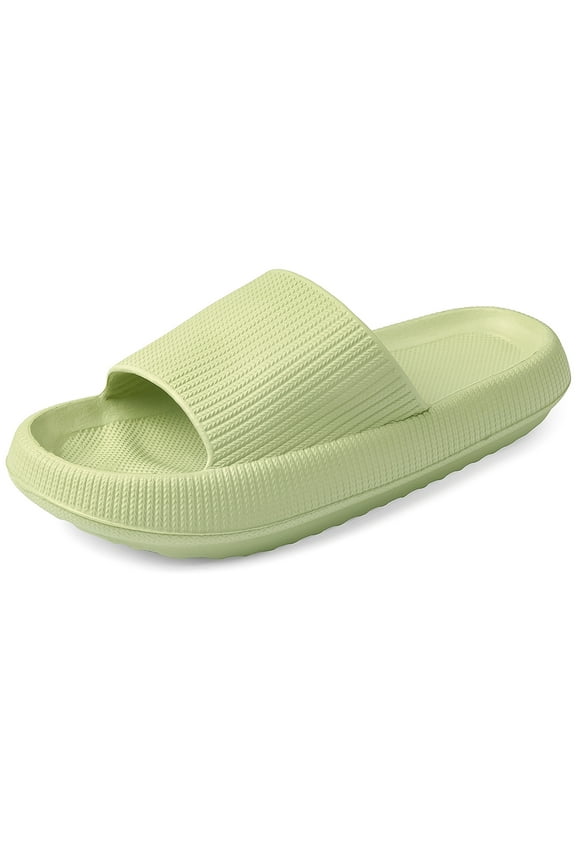 Unisex Slides Sandals Soft Thick Sole Non-Slip Pillow Sandals