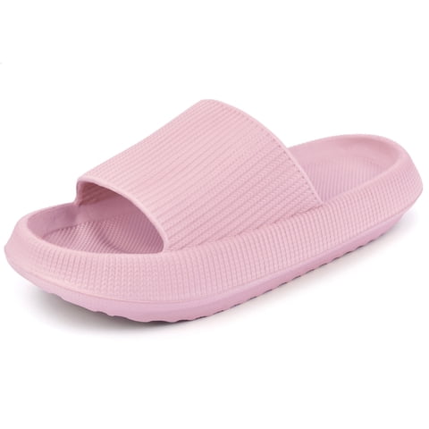 Unisex Slides Sandals Soft Thick Sole Non-Slip Pillow Sandals