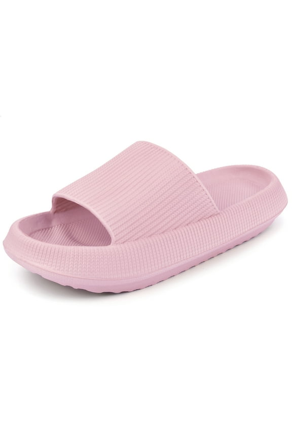 Unisex Slides Sandals Soft Thick Sole Non-Slip Pillow Sandals
