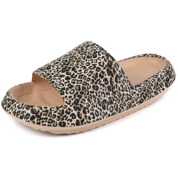 VONMAY Unisex Slides Sandals Soft Thick Sole Non-Slip Pillow Sandals