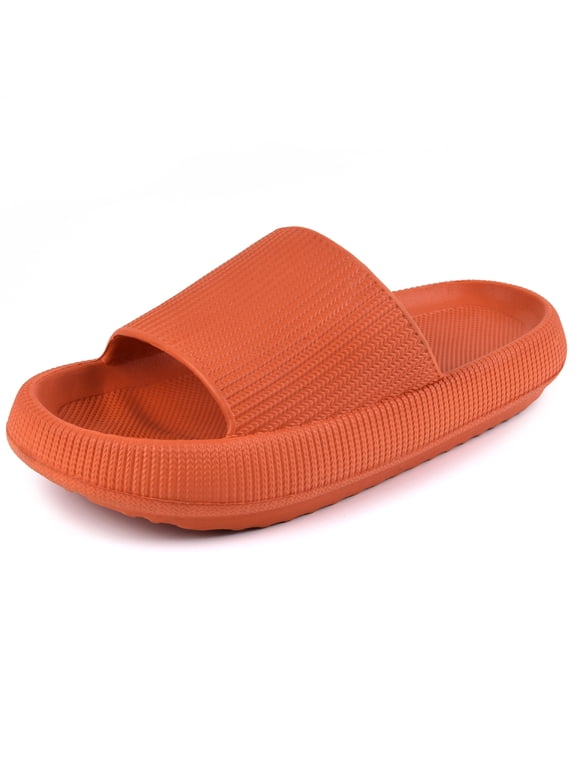 Unisex Slides Sandals Soft Thick Sole Non-Slip Pillow Sandals