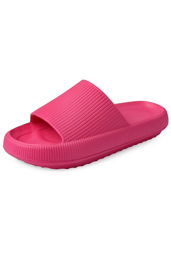 Unisex Slides Sandals Soft Thick Sole Non-Slip Pillow Sandals