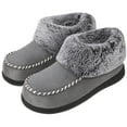 thumbnail image 1 of VONMAY Women's Bootie Slippers Plush Boots House Shoes Indoor Outdoor, 1 of 7