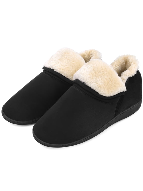 Women's Booties Slippers Fuzzy Boots House Shoes Indoor Outdoor