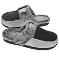 thumbnail image 1 of VONMAY Women's Comfy Fuzzy House Slipper Scuff Memory Foam Slip on Warm Moccasin Style Indoor Outdoor, 1 of 8
