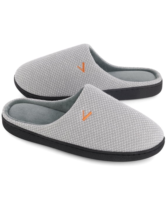 Women's Cozy Slippers Two-Tone Indoor Outdoor House Shoes