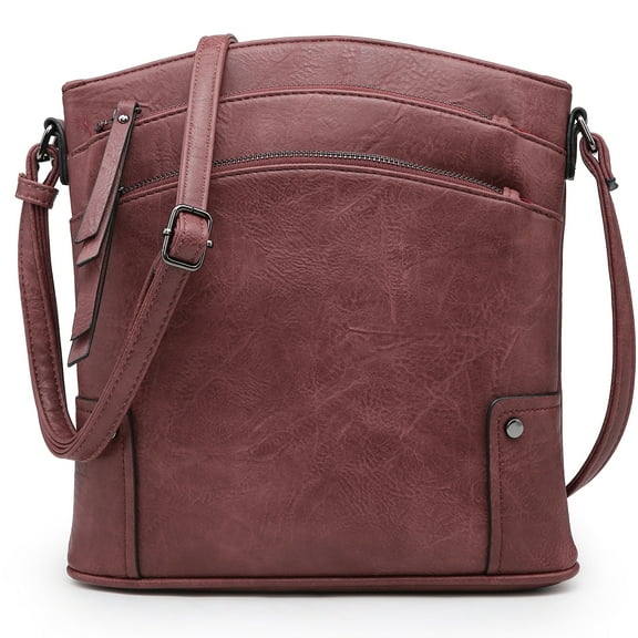 VONMAY Women's Crossbody Bags Multi-pockets Crossover Shoulder Bags