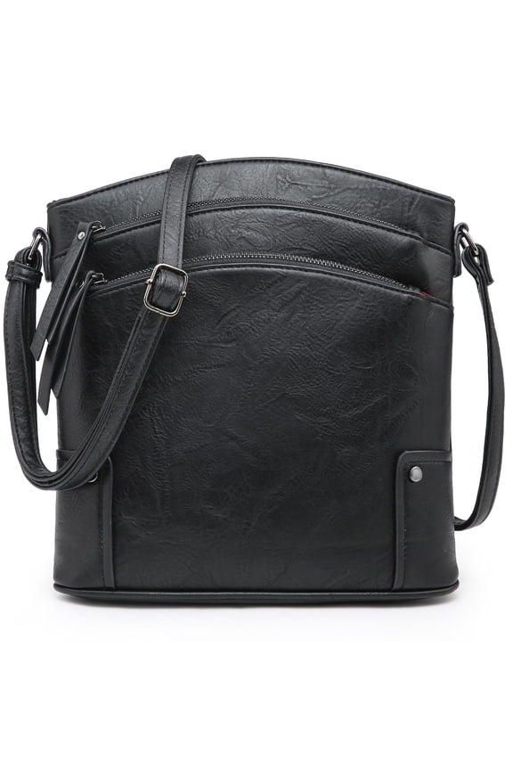 Women's Crossbody Bags Multi-pockets Crossover Shoulder Bags