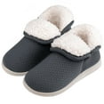 thumbnail image 1 of VONMAY Women's Fuzzy Slippers Booties Indoor Outdoor House Shoes, 1 of 5