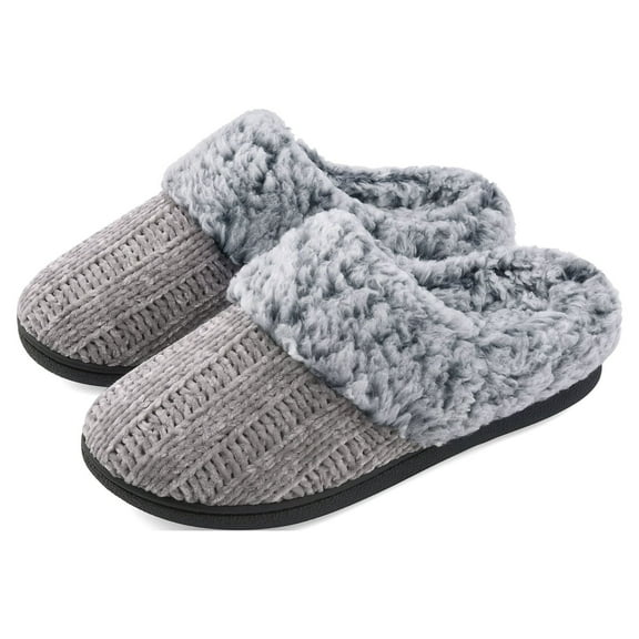 VONMAY Women's Slippers Cozy Slip-on Indoor Outdoor House Shoes