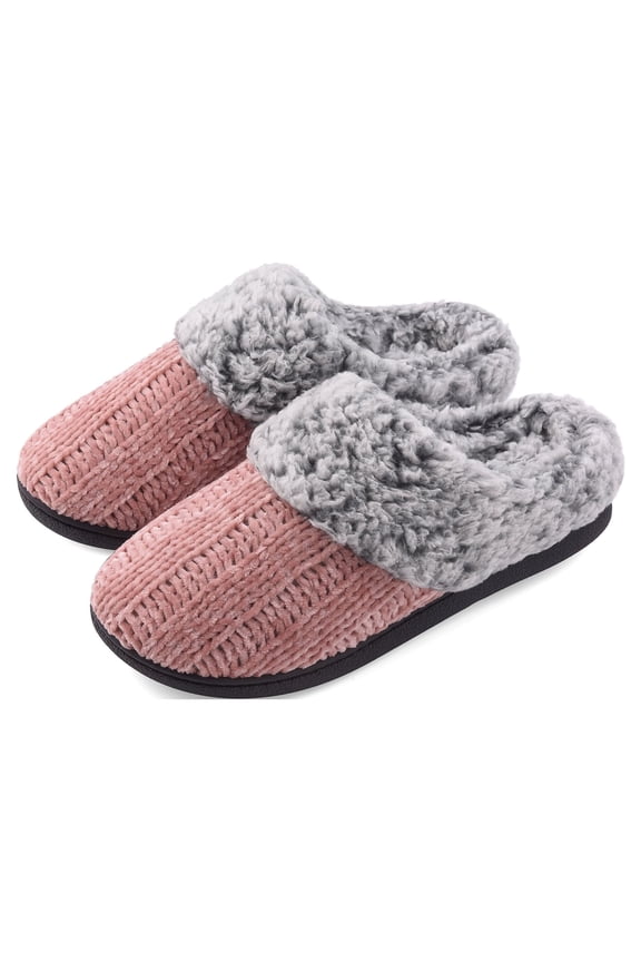 Women's Slippers Cozy Slip-on Indoor Outdoor House Shoes