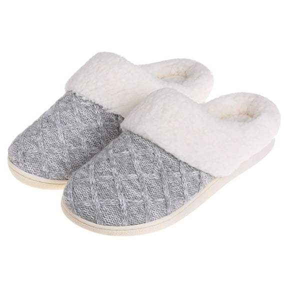 VONMAY Women's Slippers Cozy Slip-on Indoor Outdoor House Shoes