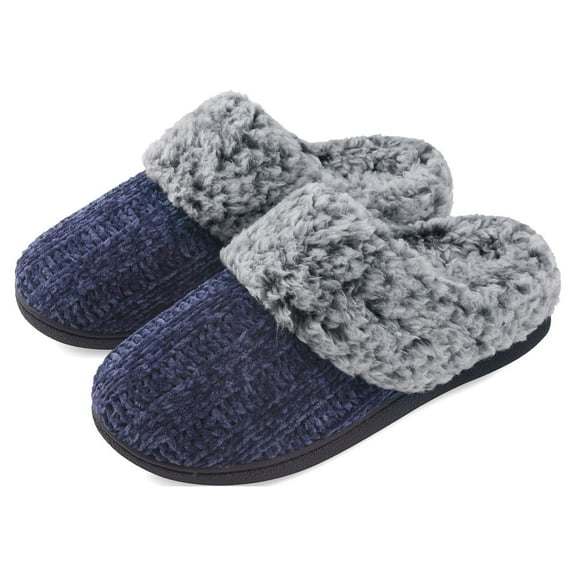 VONMAY Women's Slippers Cozy Slip-on Indoor Outdoor House Shoes