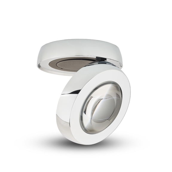 VONN Adjustable ETL Commercial Grade IC Rated LED Wall/Ceiling Mount in Chrome