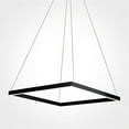 thumbnail image 1 of VONN Atria 20" Adjustable Aluminum ETL Certified Integrated LED Chandelier Black, 1 of 11