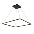thumbnail image 1 of VONN Atria 39" Adjustable ETL Certified Integrated LED Chandelier in Black, 1 of 11