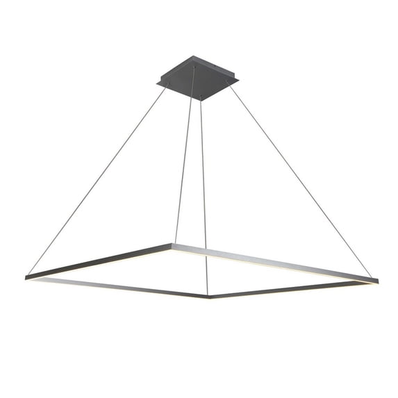 VONN Atria 51" Adjustable ETL Certified Integrated LED Chandelier in Silver