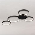 thumbnail image 1 of VONN Capella 43" Aluminum ETL Certified Integrated LED Ceiling Fixture in Black, 1 of 7