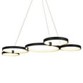 thumbnail image 1 of VONN Capella 50" Adjustable ETL Certified Integrated LED Chandelier in Black, 1 of 12